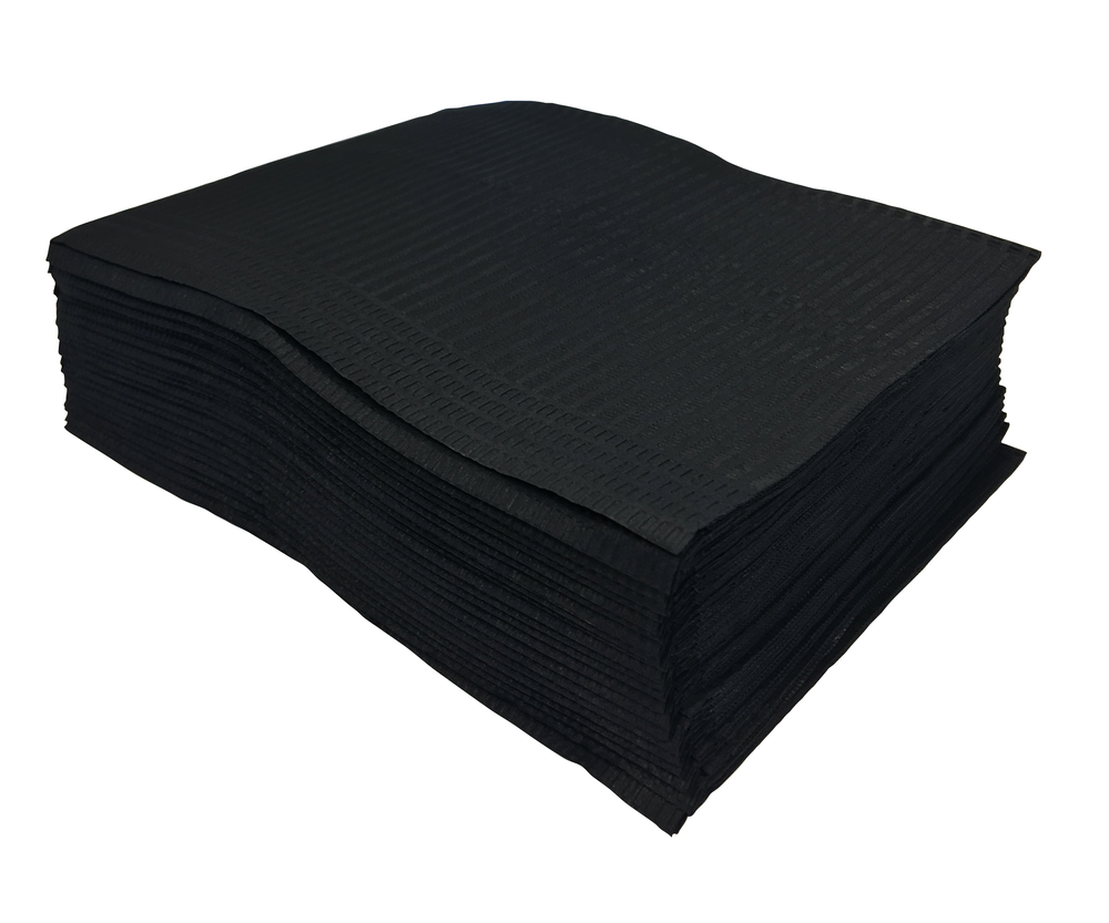 Unigloves Select Black Lap Cloths